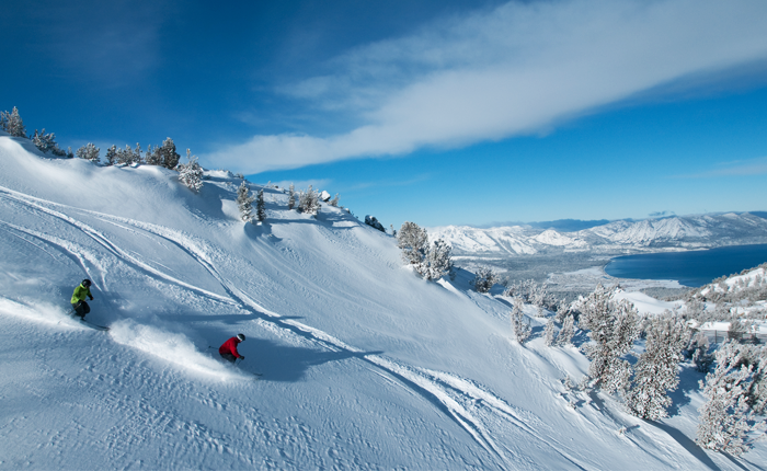 ski in heavenly