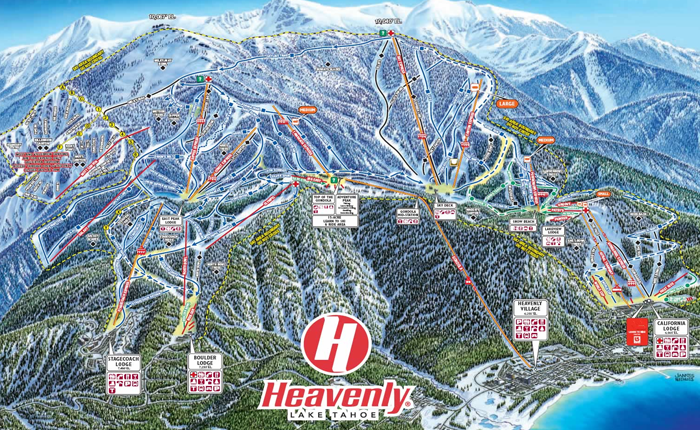 ski in heavenly